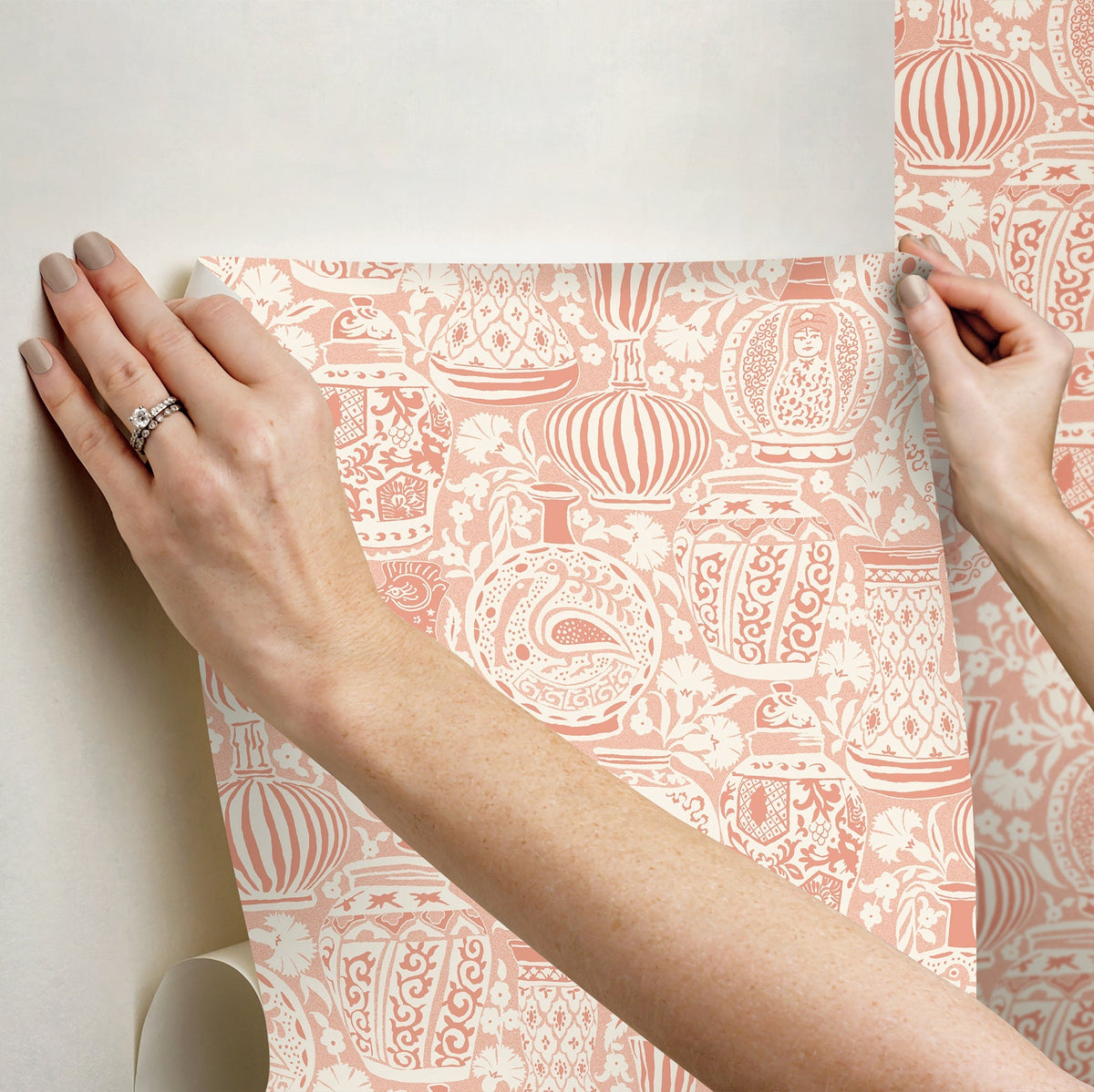 RMWS1275-peel-and-stick-wallpaper-stick-application-step