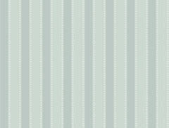 Featuring vertical stripes in soft pastel hues of pale blue and gray, accented by thin, lighter stripes adorned with a delicate repeating floral motif, the Tilford Awning Stripe Wallpaper from York Wallcoverings offers a subtle vintage wallpaper aesthetic.