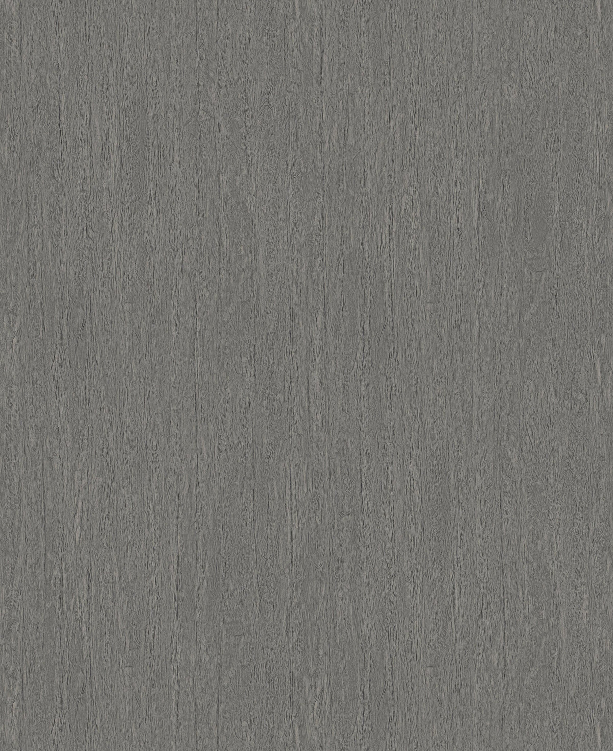 Natural Texture Wallpaper by York Wallcoverings features a gray textured surface reminiscent of tree bark or rough stone, highlighted by vertical lines and irregular patterns that create a natural, rugged look.