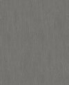 The Natural Texture Wallpaper by York Wallcoverings features a gray textured surface with a rough, vertical pattern reminiscent of weathered wood or bark. This design offers an organic, natural look with subtle variations in shading and depth throughout the wallpaper.