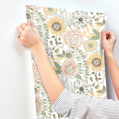 ZM2895-peel-and-stick-wallpaper-stick-application-step